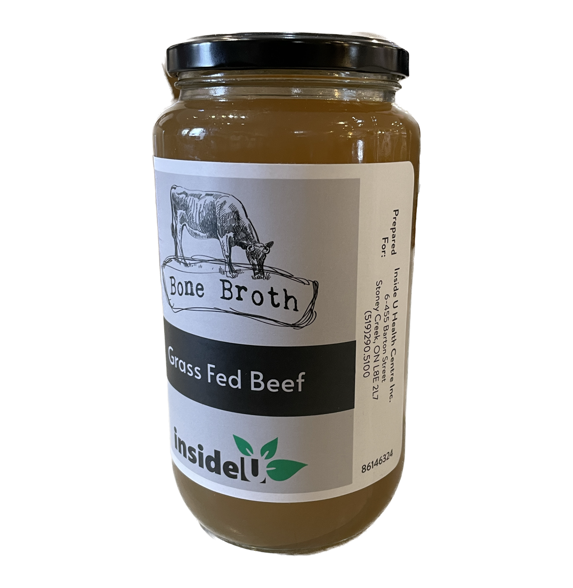 Grass-fed Beef Bone Broth 1L