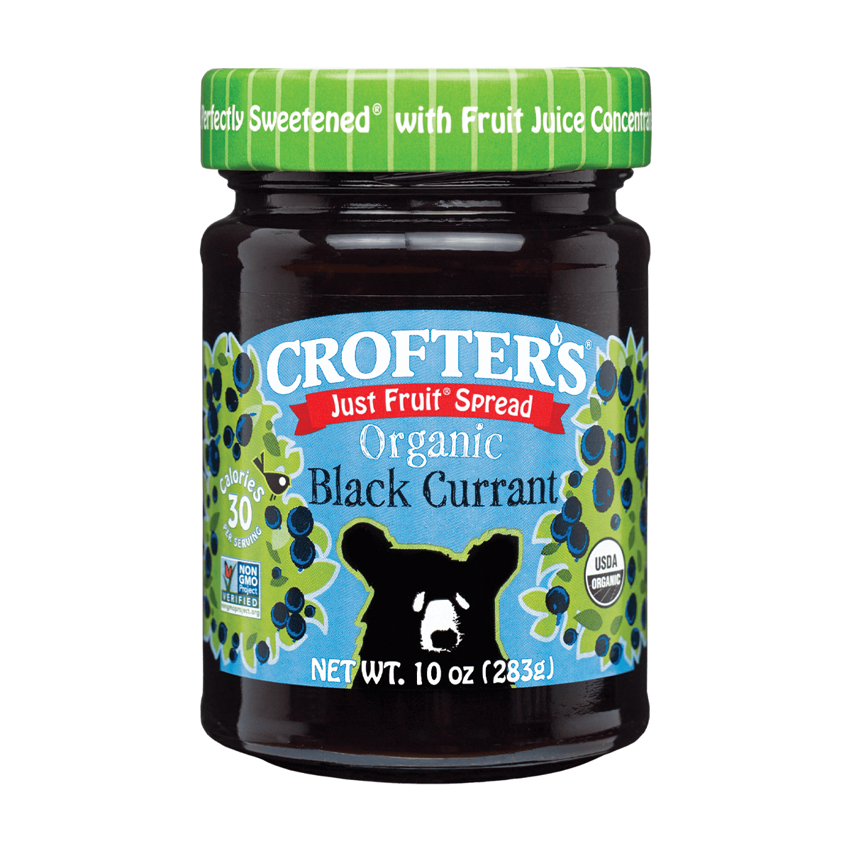 Crofter's Just Fruit Organic Black Currant Spread 235ml