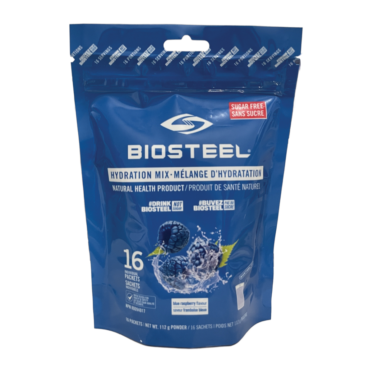 BioSteel Hydration Mixed Berry Flavour 16 Pack  (16 Individual Packets)