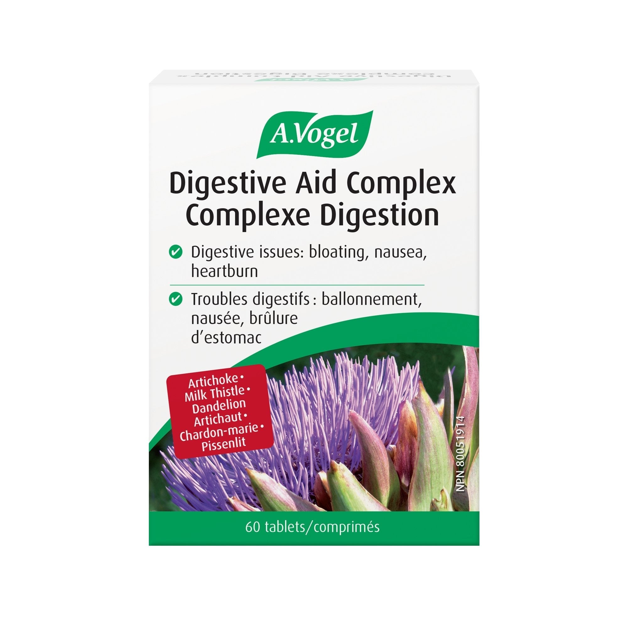 A. Vogel Digestive Aid Complex Boldocynara 60 Tablets