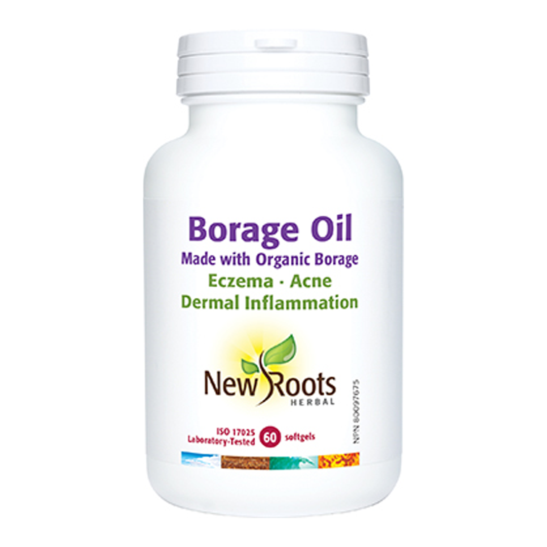 New Roots Borage Oil 60 Softgels