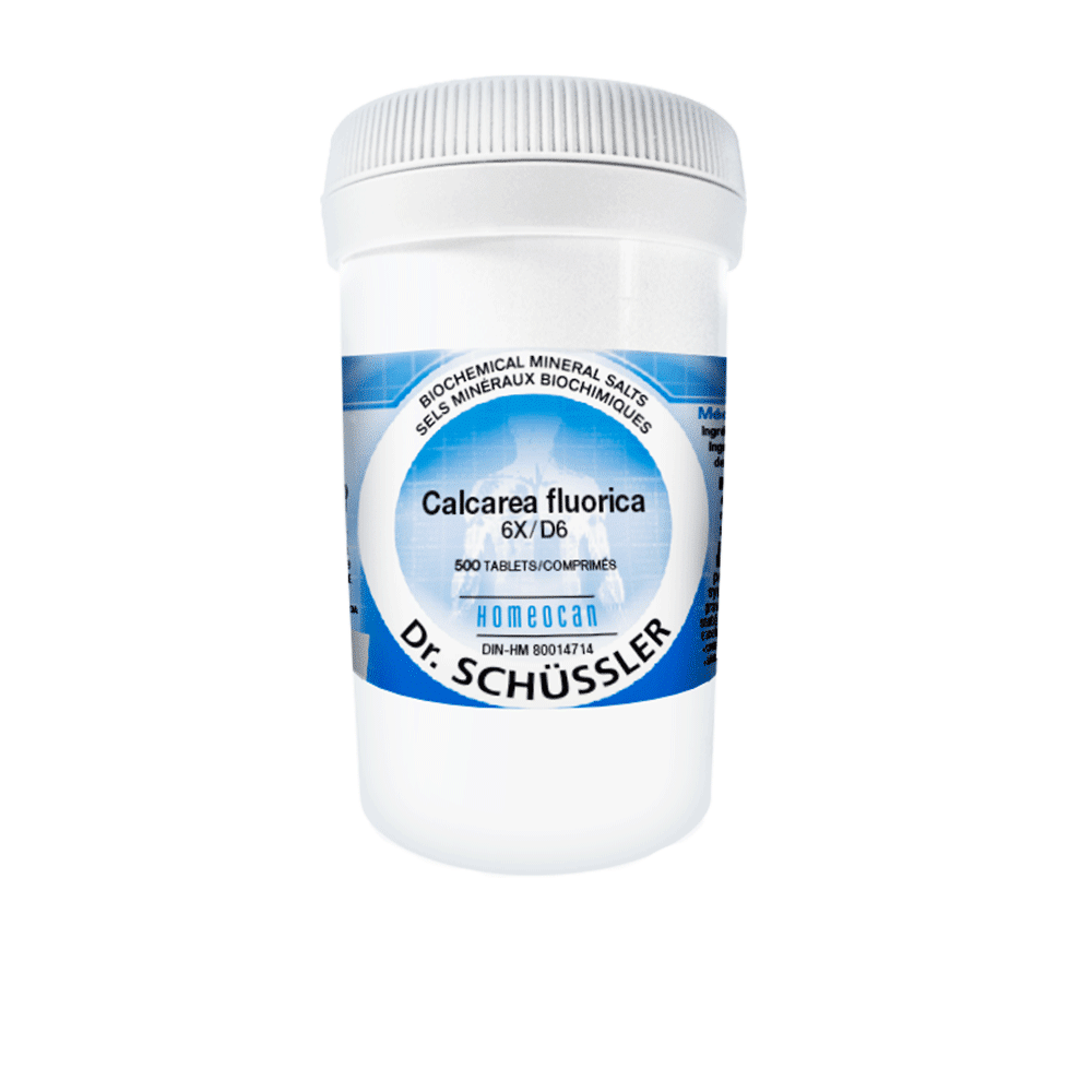 Homeocan Dr. Schussler Calcarea Fluorica 6X 500 Tablets