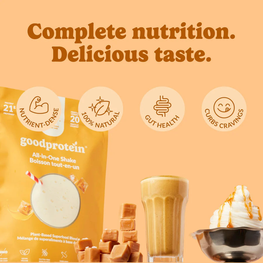 Good Protein Salted Caramel All-in-One Shake 880g