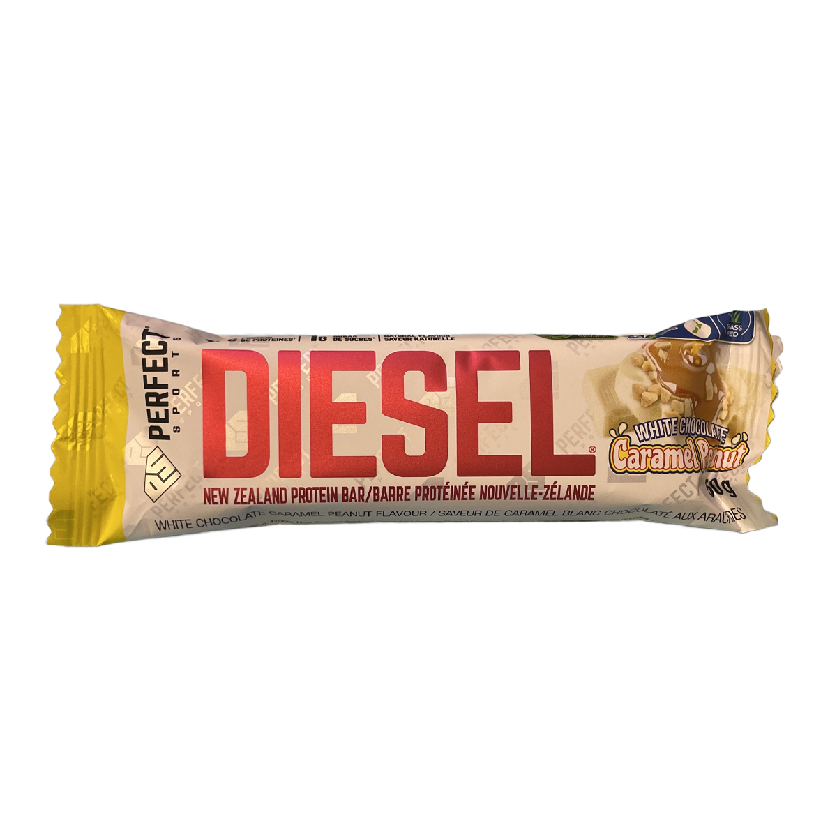 Diesel Protein Bar White Chocolate Caramel Peanut 50g