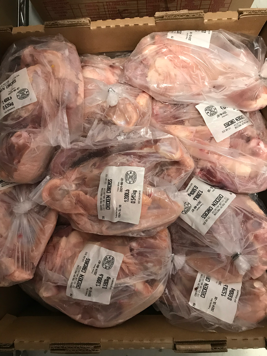 Inside U Farms Natural Chicken Carcass 1 / pkg