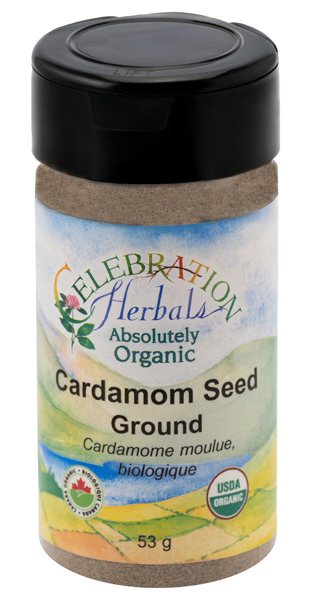 Celebration Herbals Cardamom Seed Ground Organic 53g