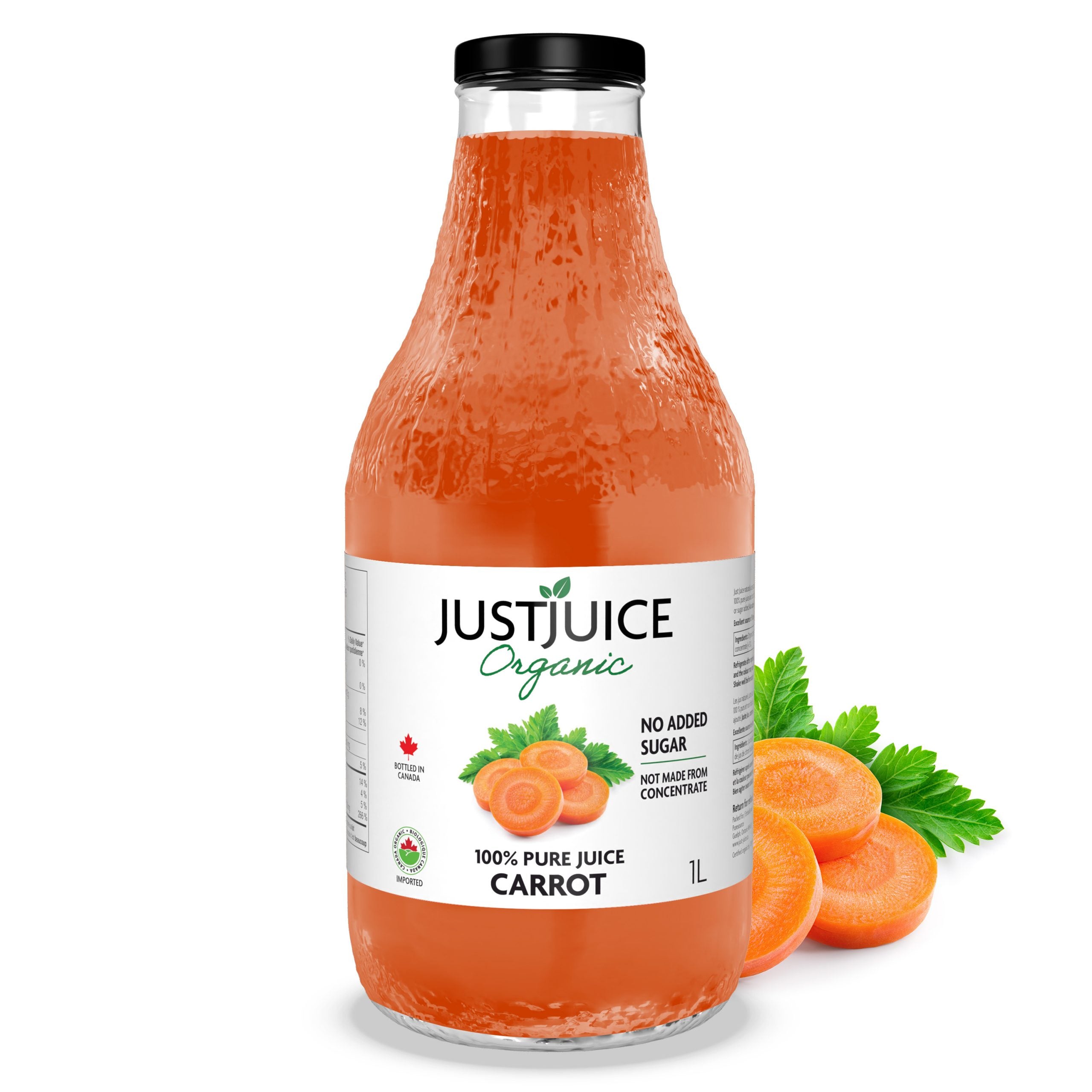 Just Juice Organic Carrot Juice 1L