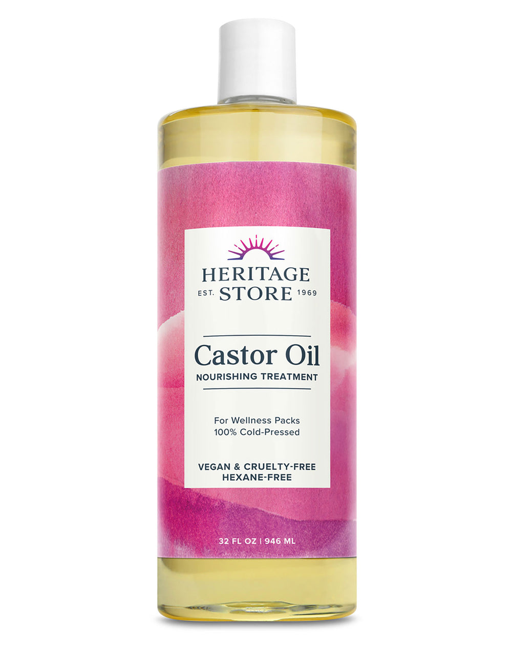 Heritage Store Castor Oil 946ml