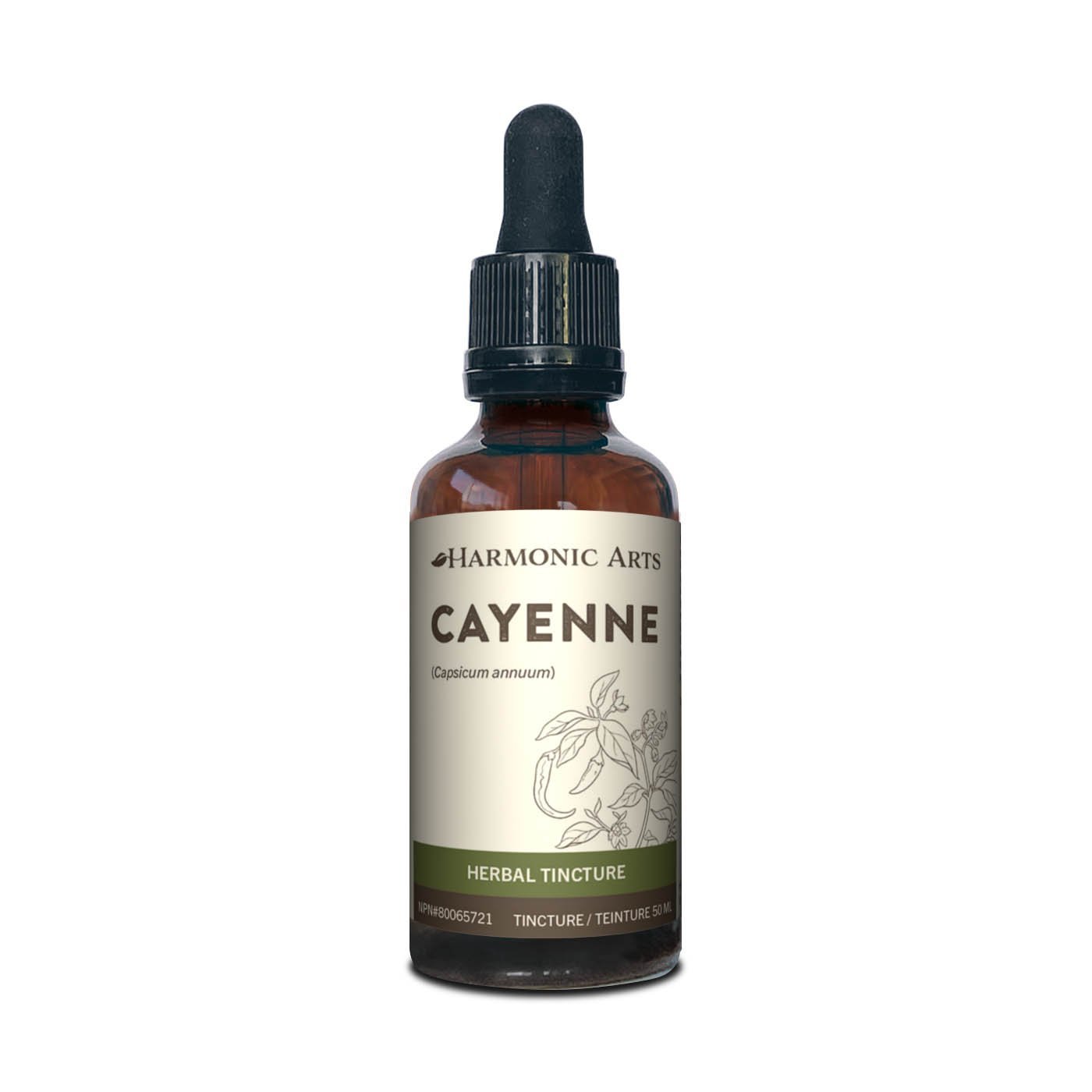 Harmonic Arts Organic Cayenne Tincture 50ml