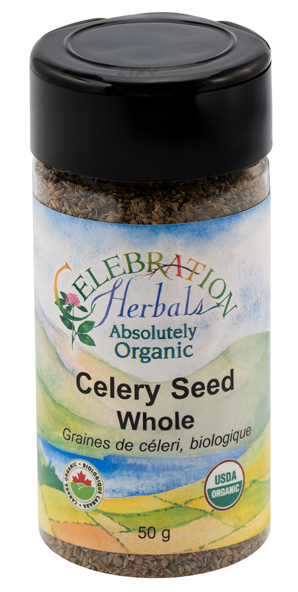 Celebration Herbals Celery Seed Whole Organic 50g