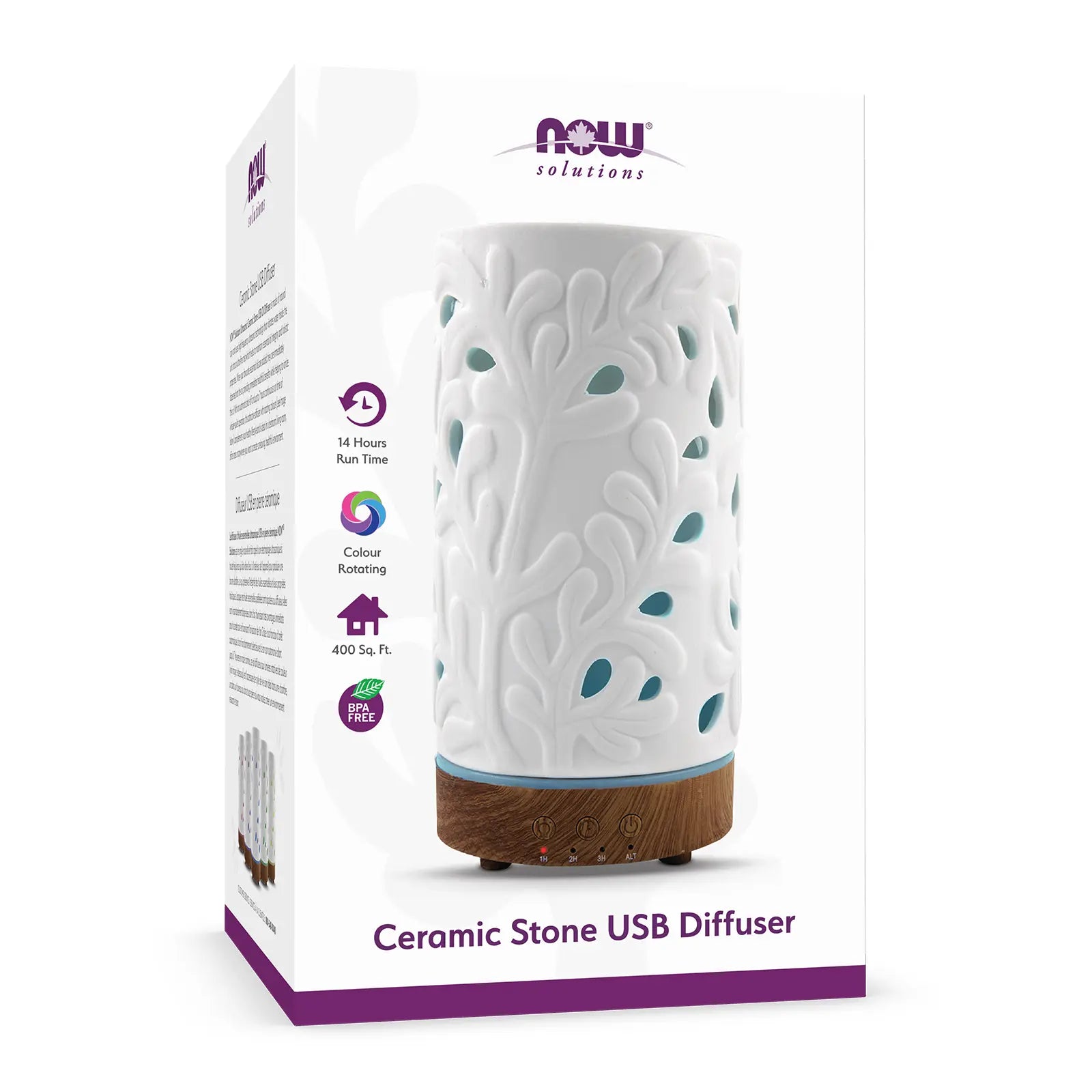 NOW Ceramic Stone USB Essential Oil Diffuser