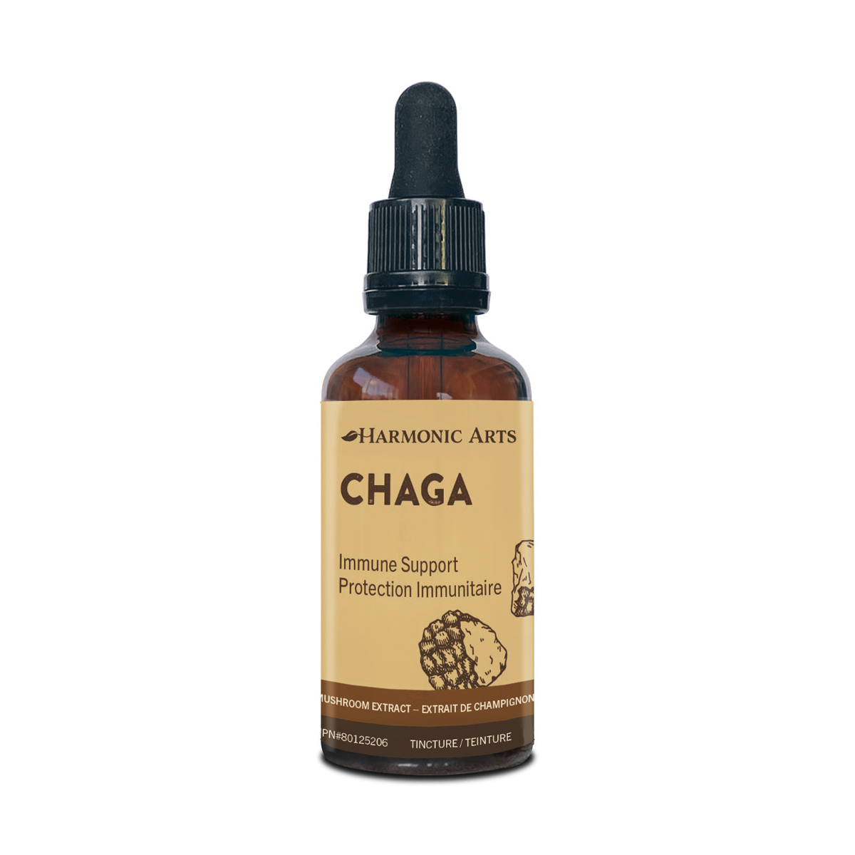 Harmonic Arts Chaga Mushroom Extract Tincture 100ml