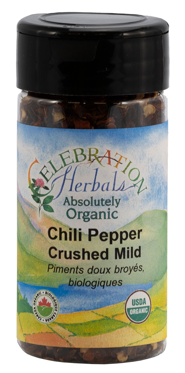 Celebration Herbals Chilies Red Crushed (Medium) Organic 35g