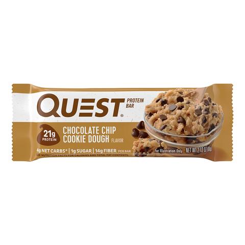 Quest Chocolate Chip Cookie Dough Protein Bar 60g