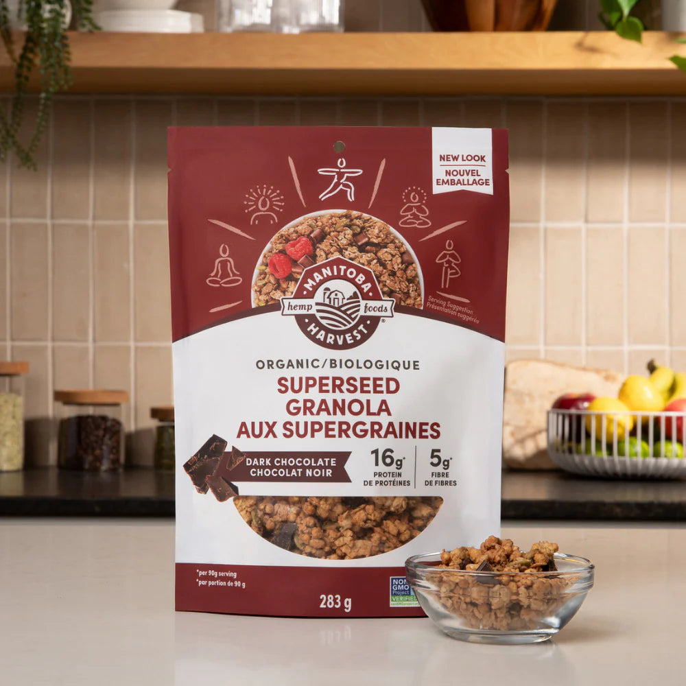 Manitoba Harvest Superseed  Granola Dark Chocolate 283g