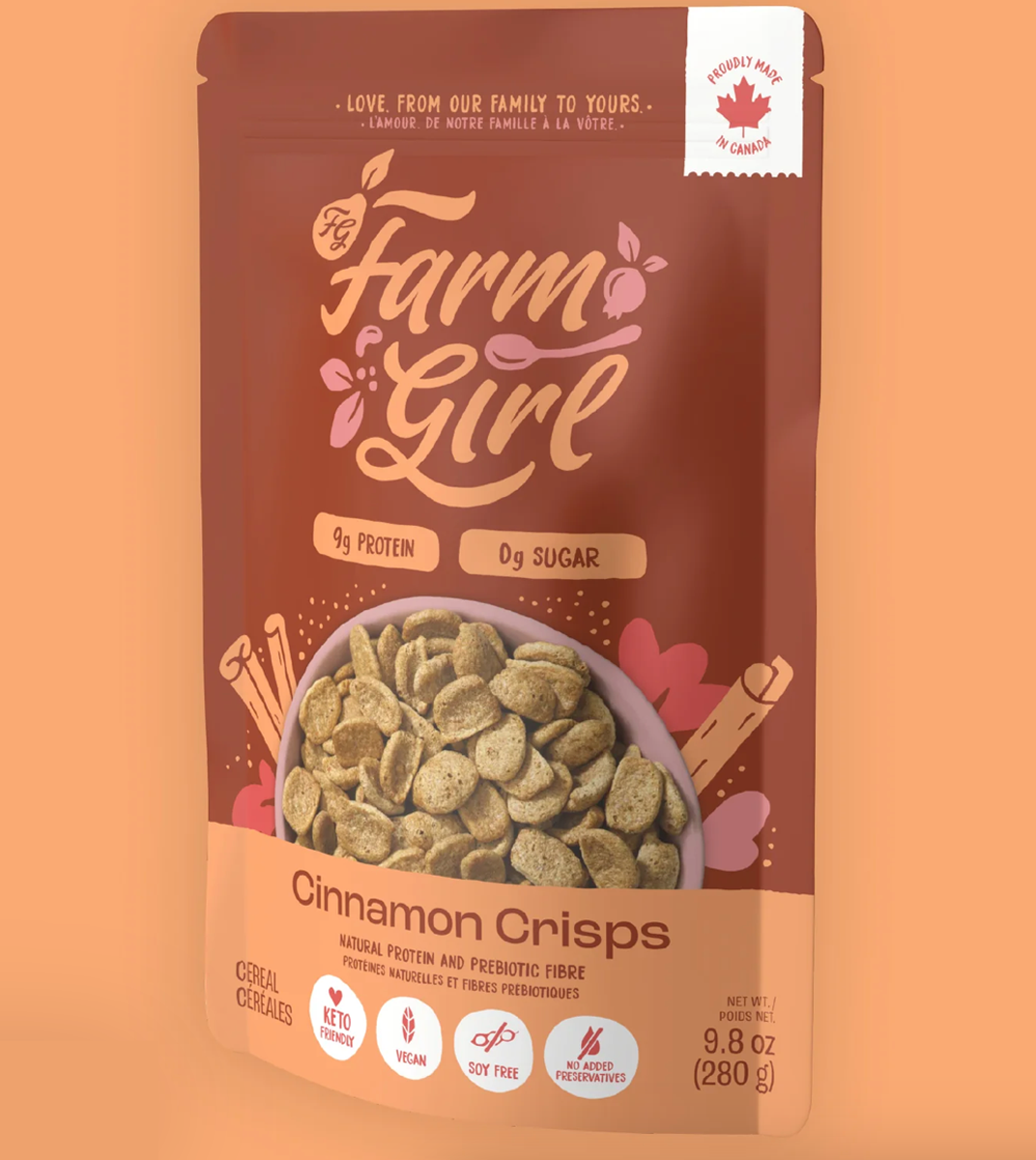 Farm Girl Cinnamon Crisps Protein Cereal 280g