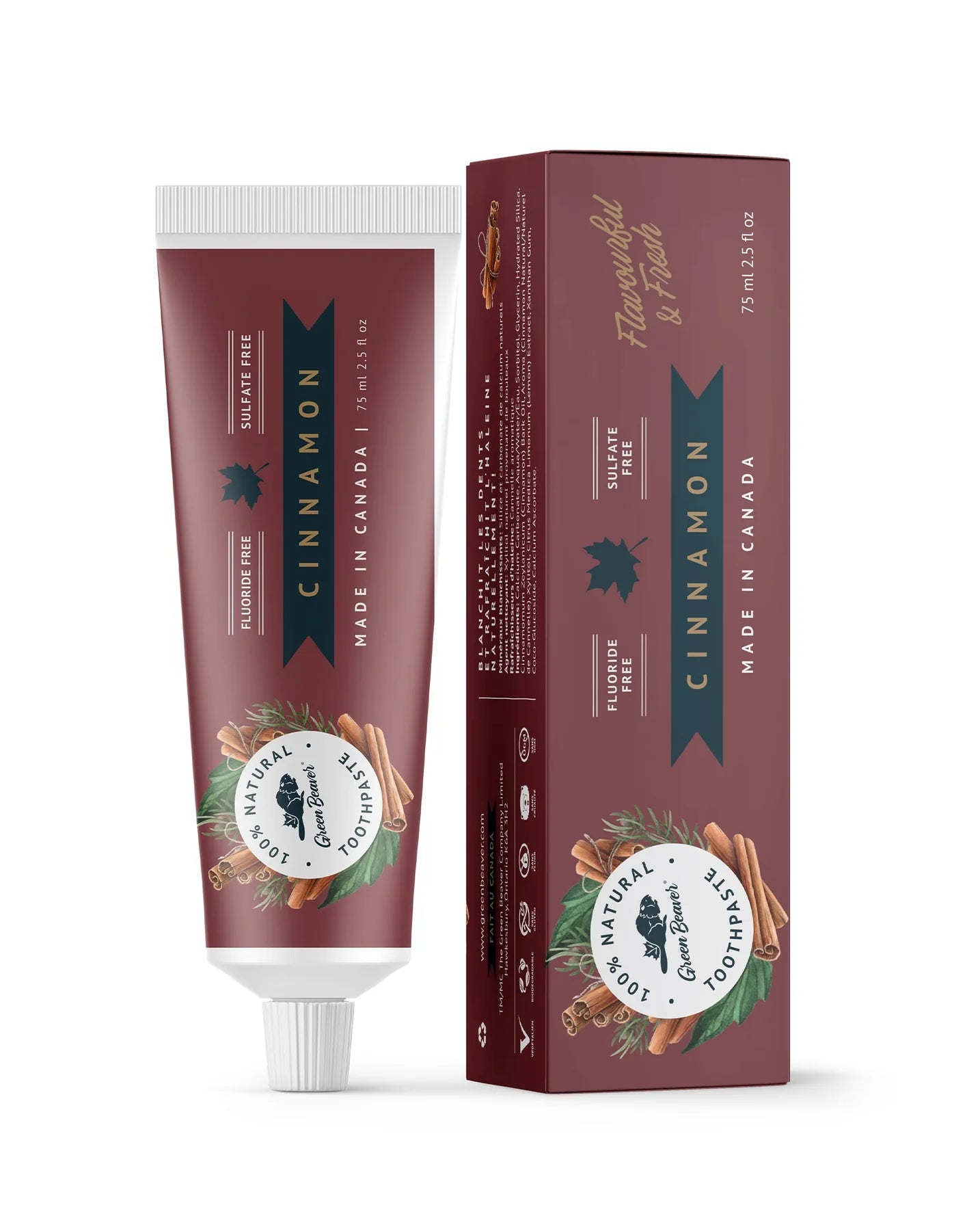 Green Beaver Cinnamon Toothpaste 75ml