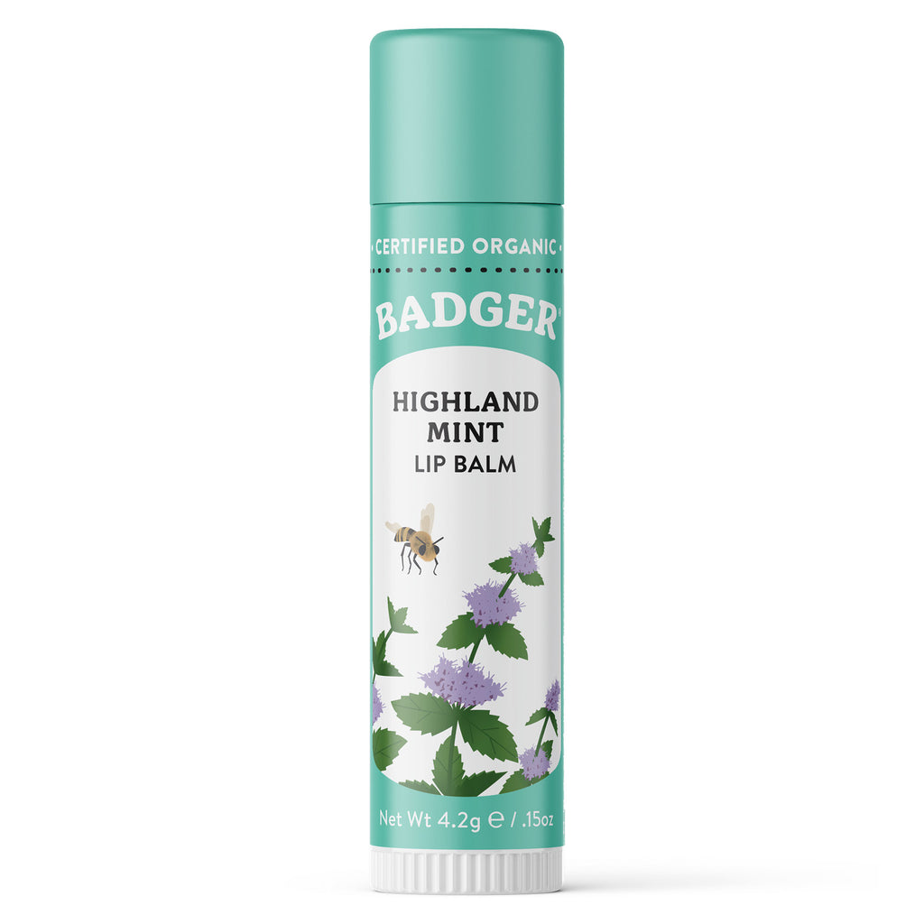 Badger Highland Mint Lip Balm 4.2g