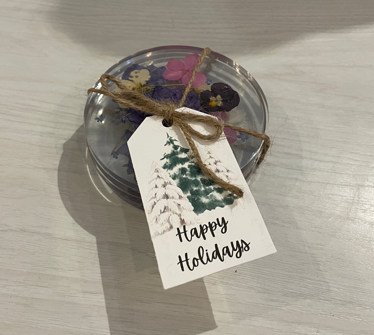 Kaloke's Farm Resin Coasters Set of 4