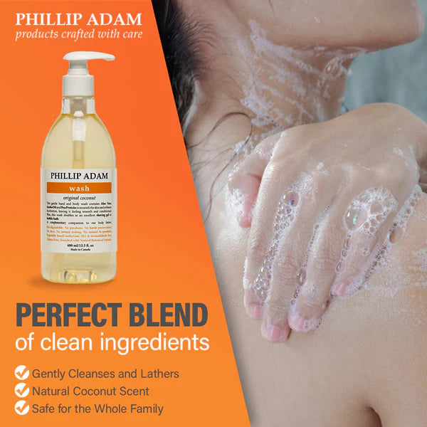 Phillip Adam Coconut Body Wash 400ml