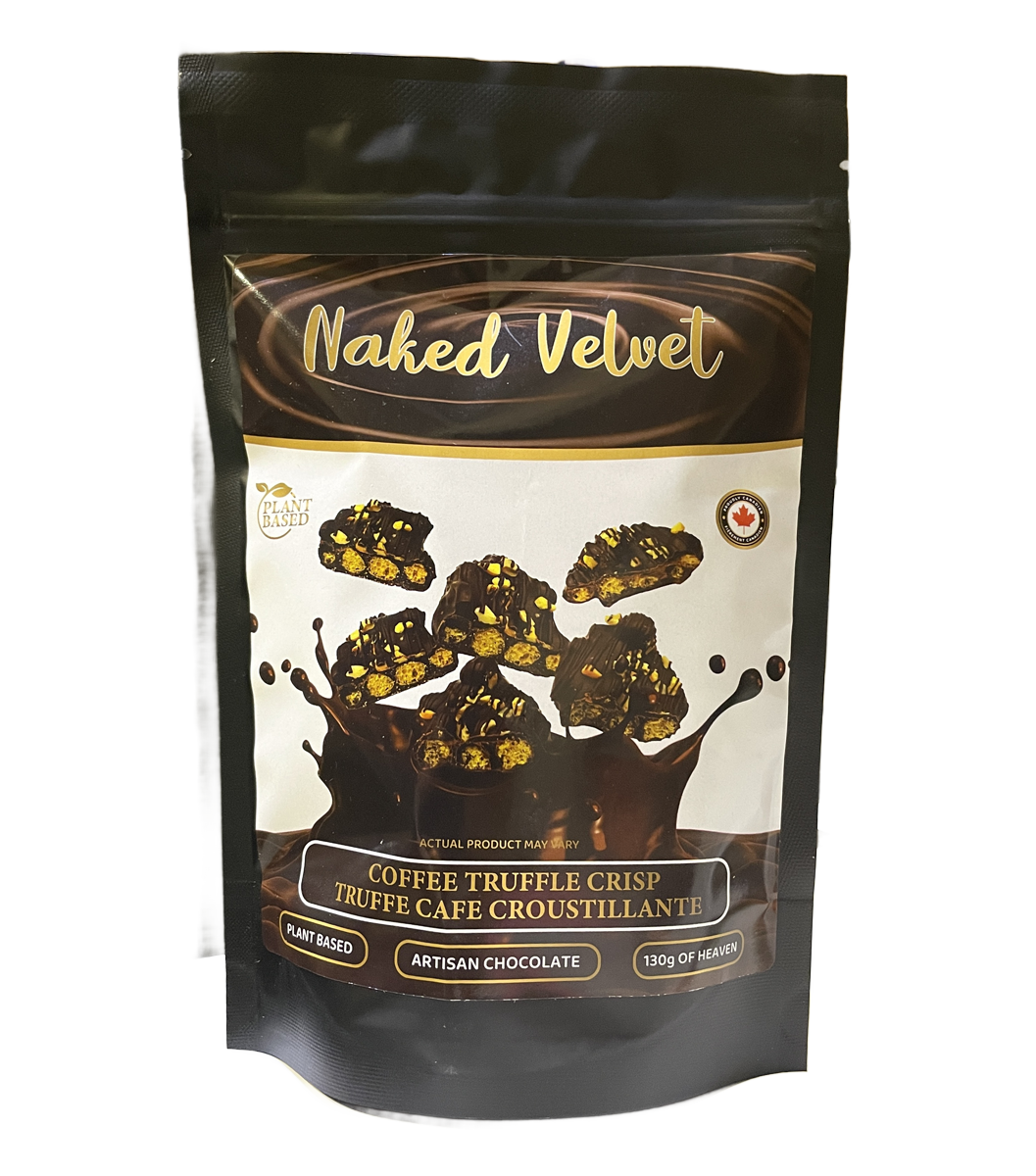 Drop Naked Naked Velvet Coffee Truffle Crisp 150g