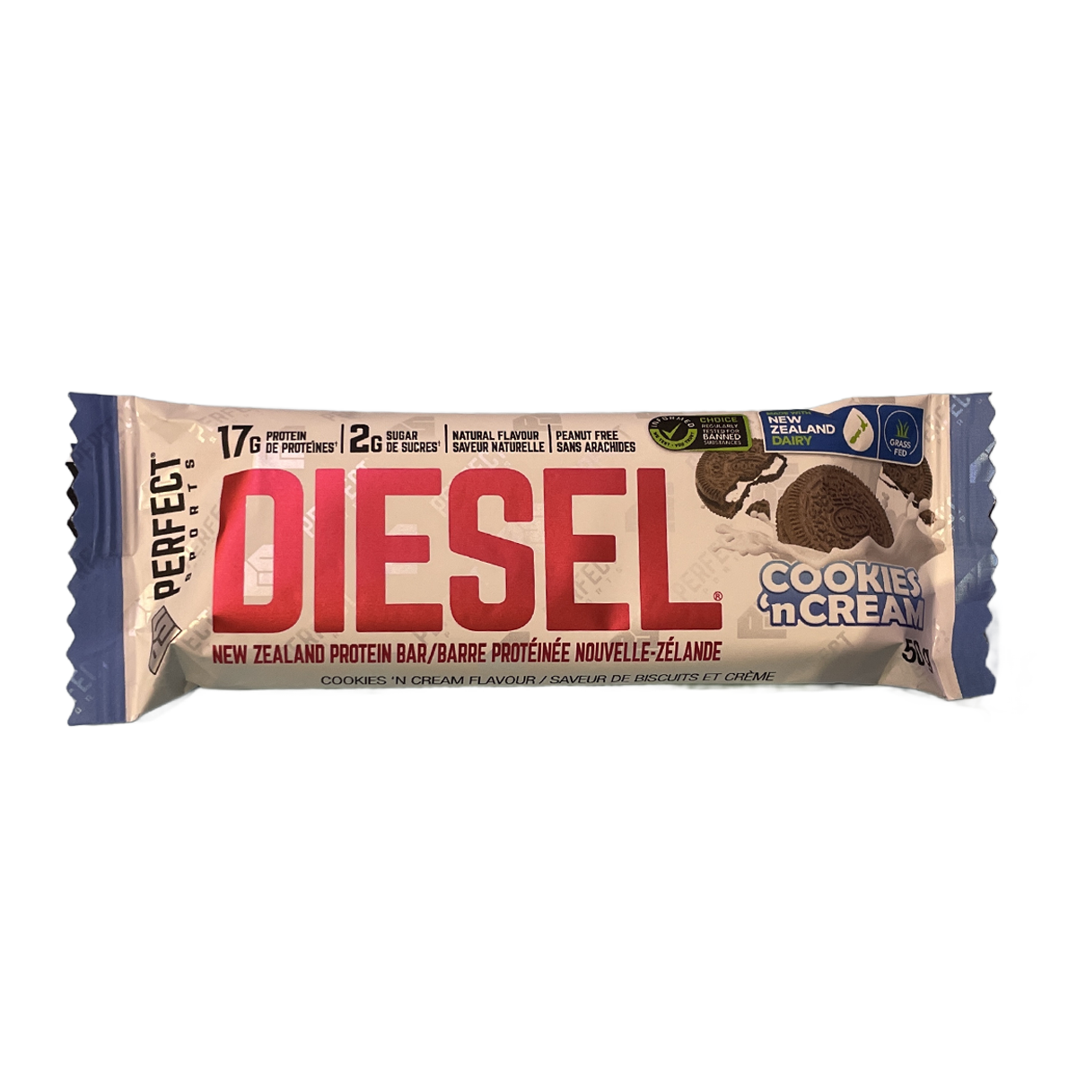 Diesel Protein Bar Cookies 'n Cream 50g