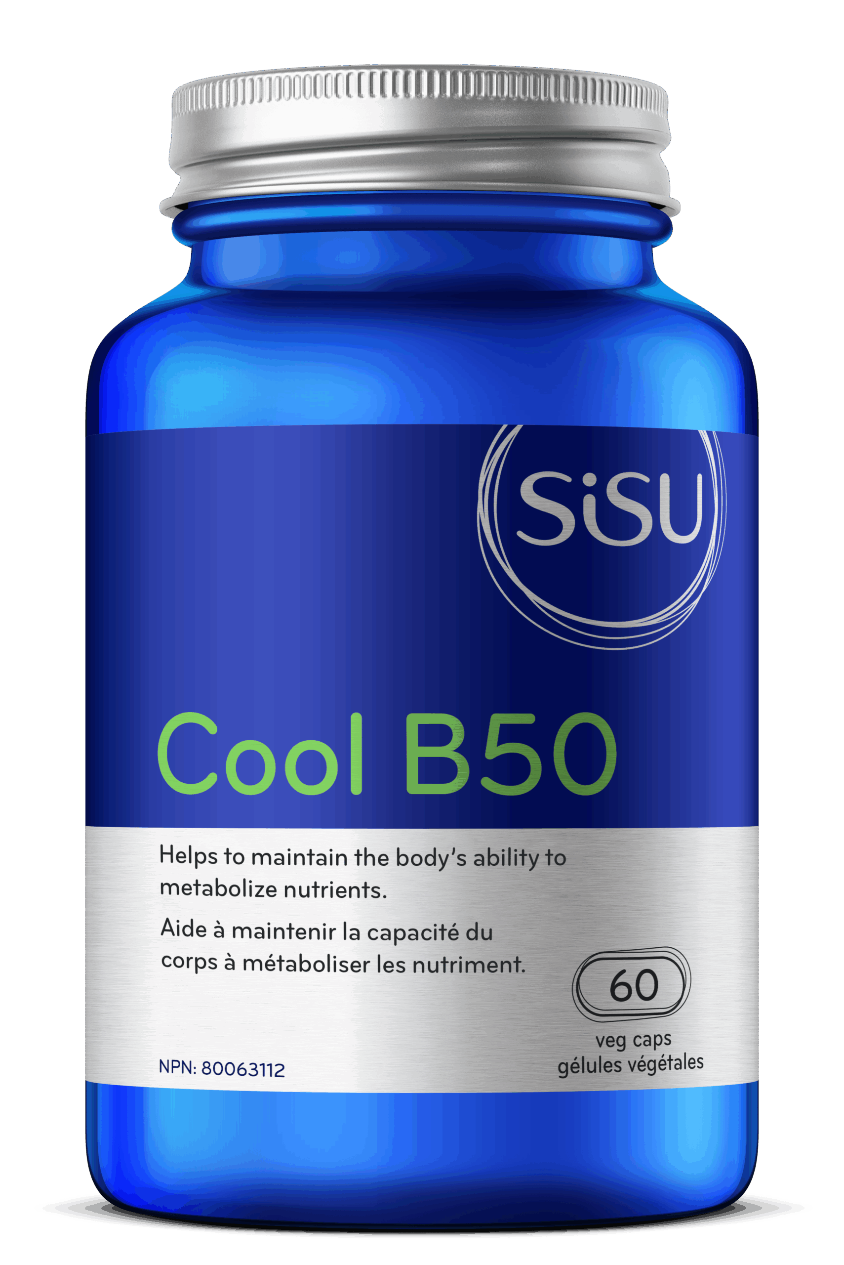 SISU Cool B50 60 Vegetarian Capsules