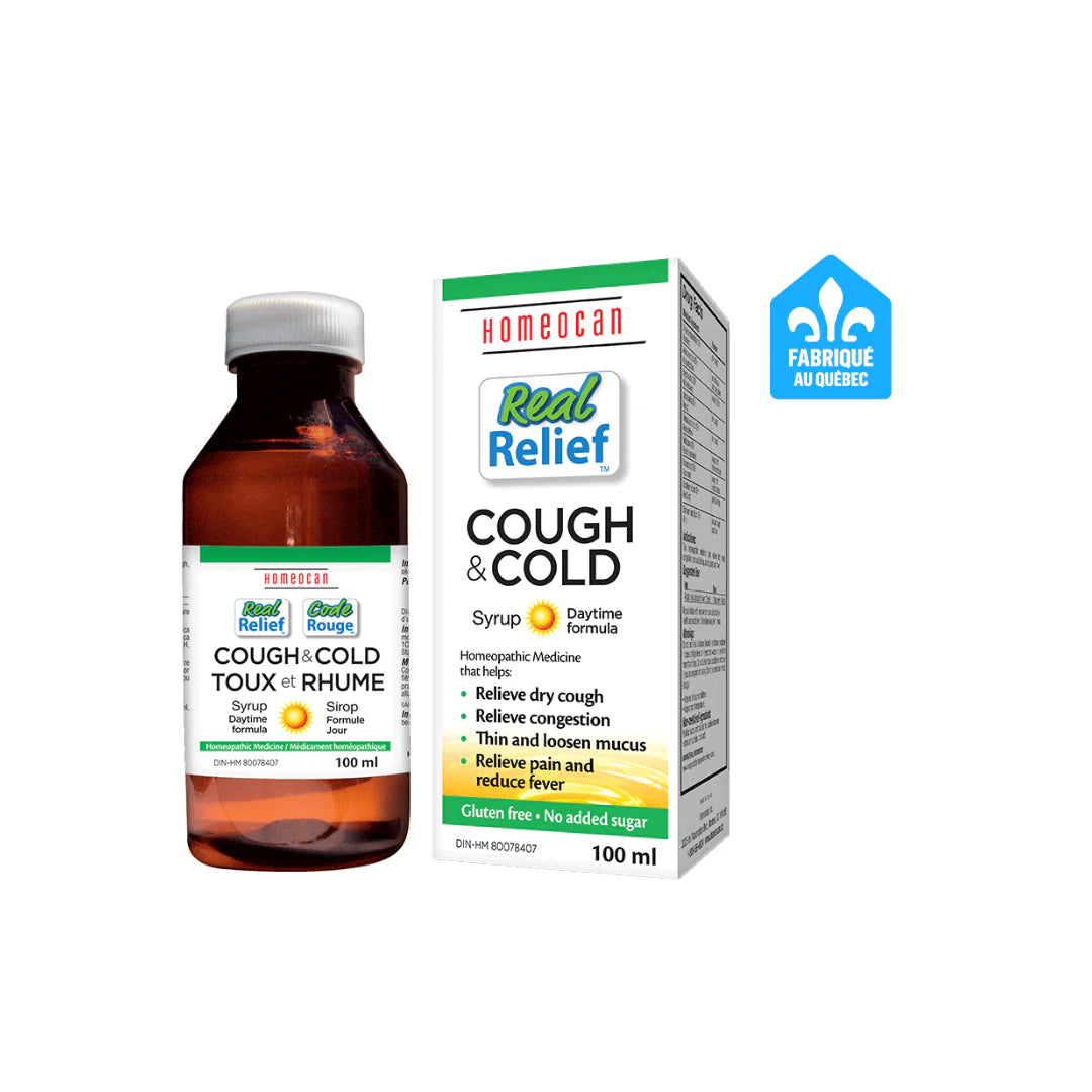 Homeocan Real Relief Cough And Cold Daytime 250ml