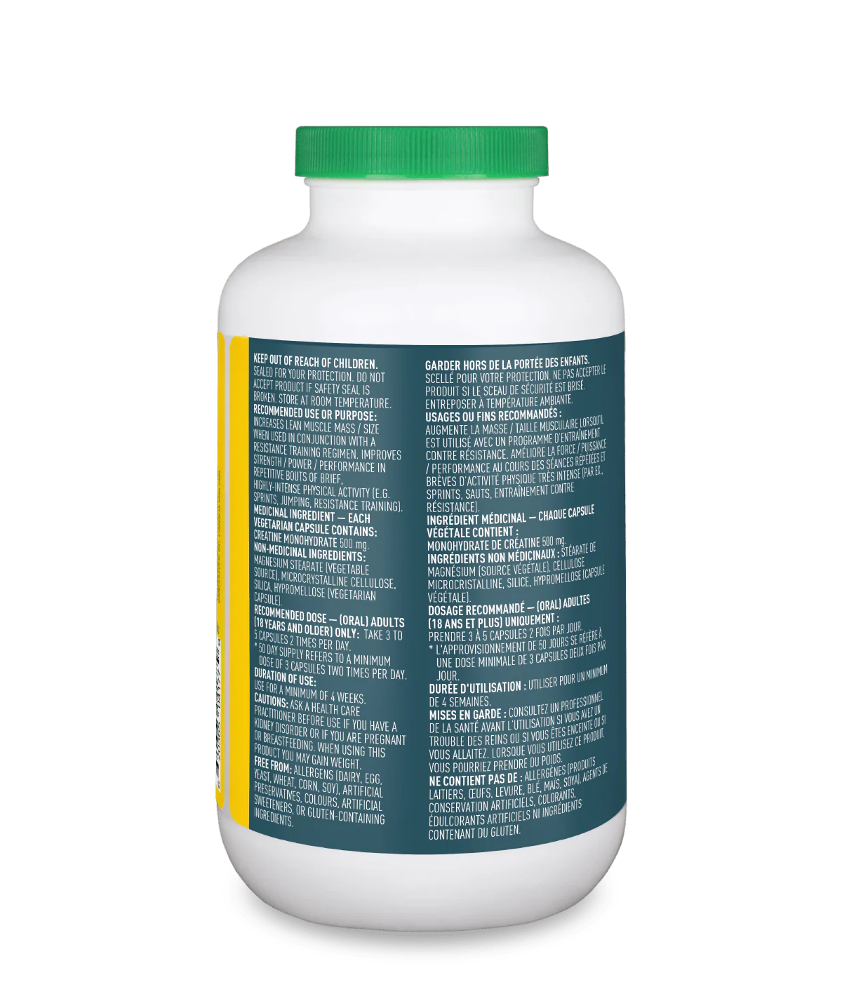 Organika Creatine 300 Vegetarian Capsules