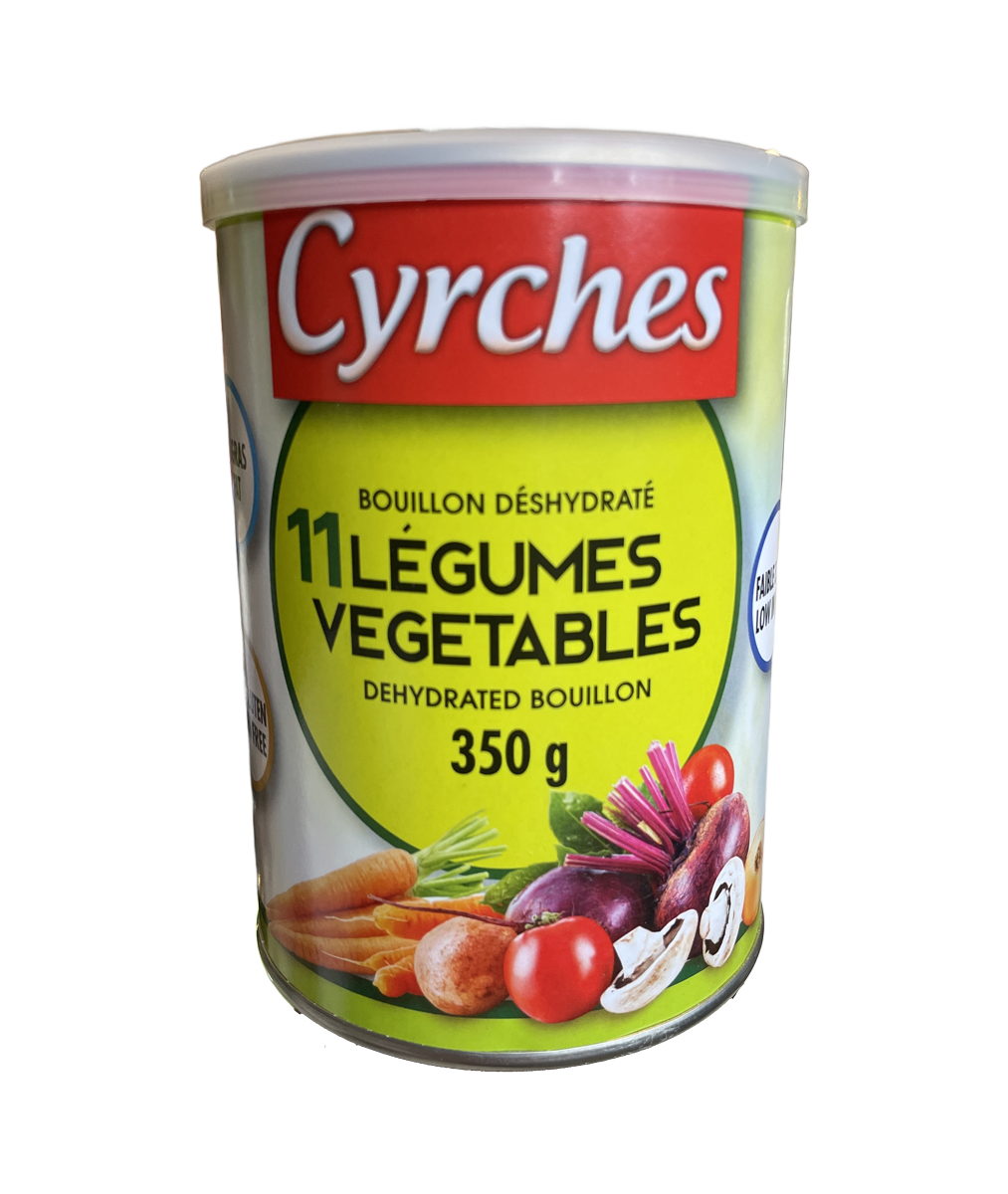 Cyrches 11 Vegetables Dehydrated Bouillon 350g