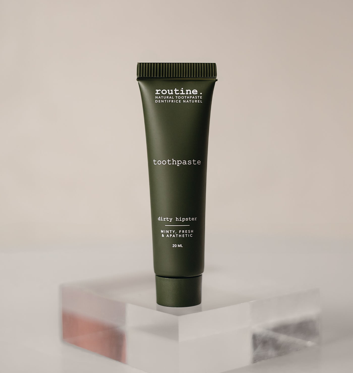 Routine Dirty Hipster Natural hydroxyapatite Toothpaste Mini 20ml