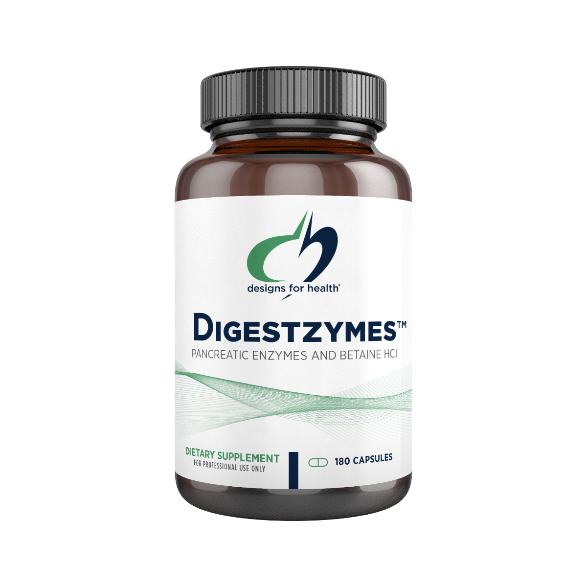 Designs for Health Digestzymes 180 Vegetarian Capsules