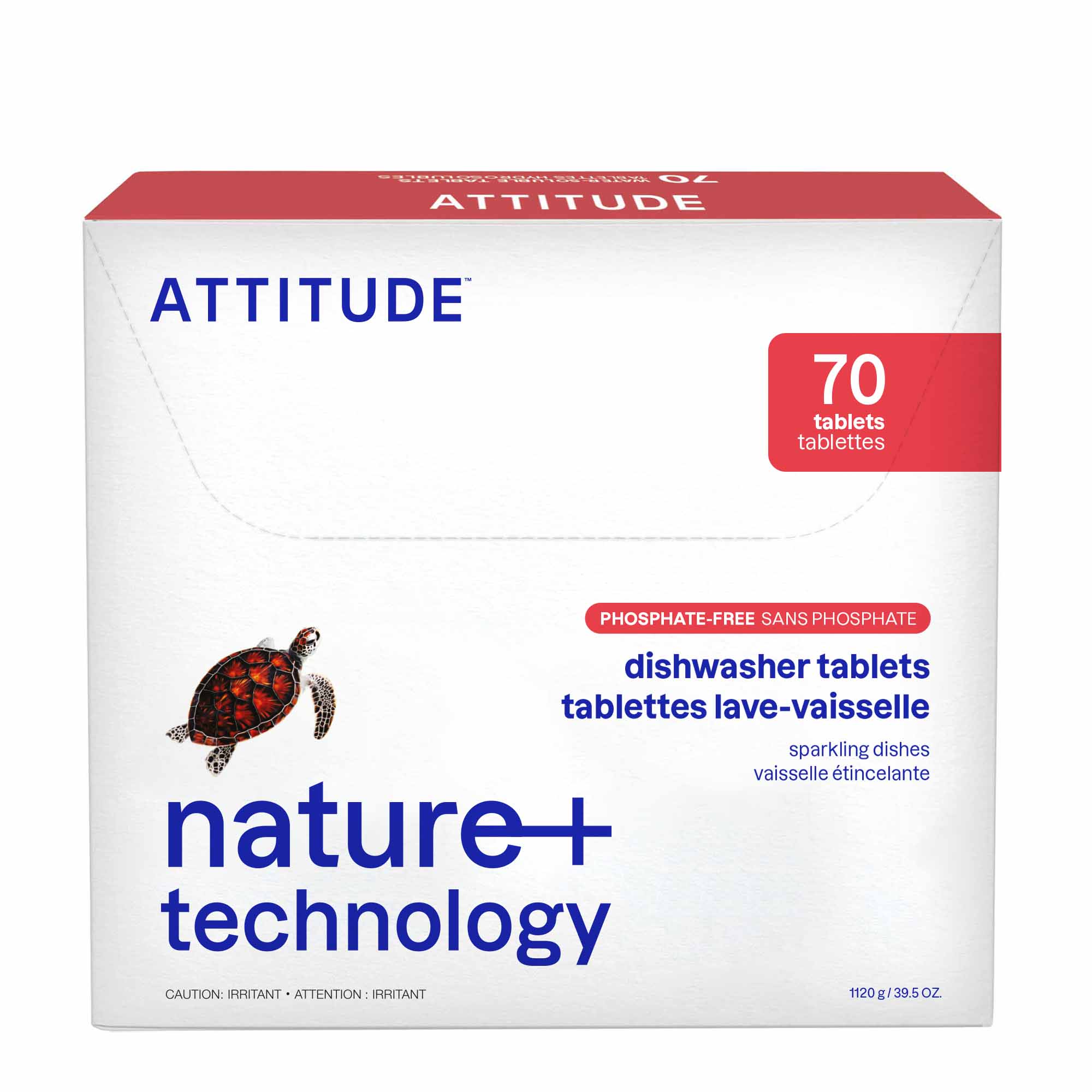 Attitude Dishwasher Pods 70 Tablets