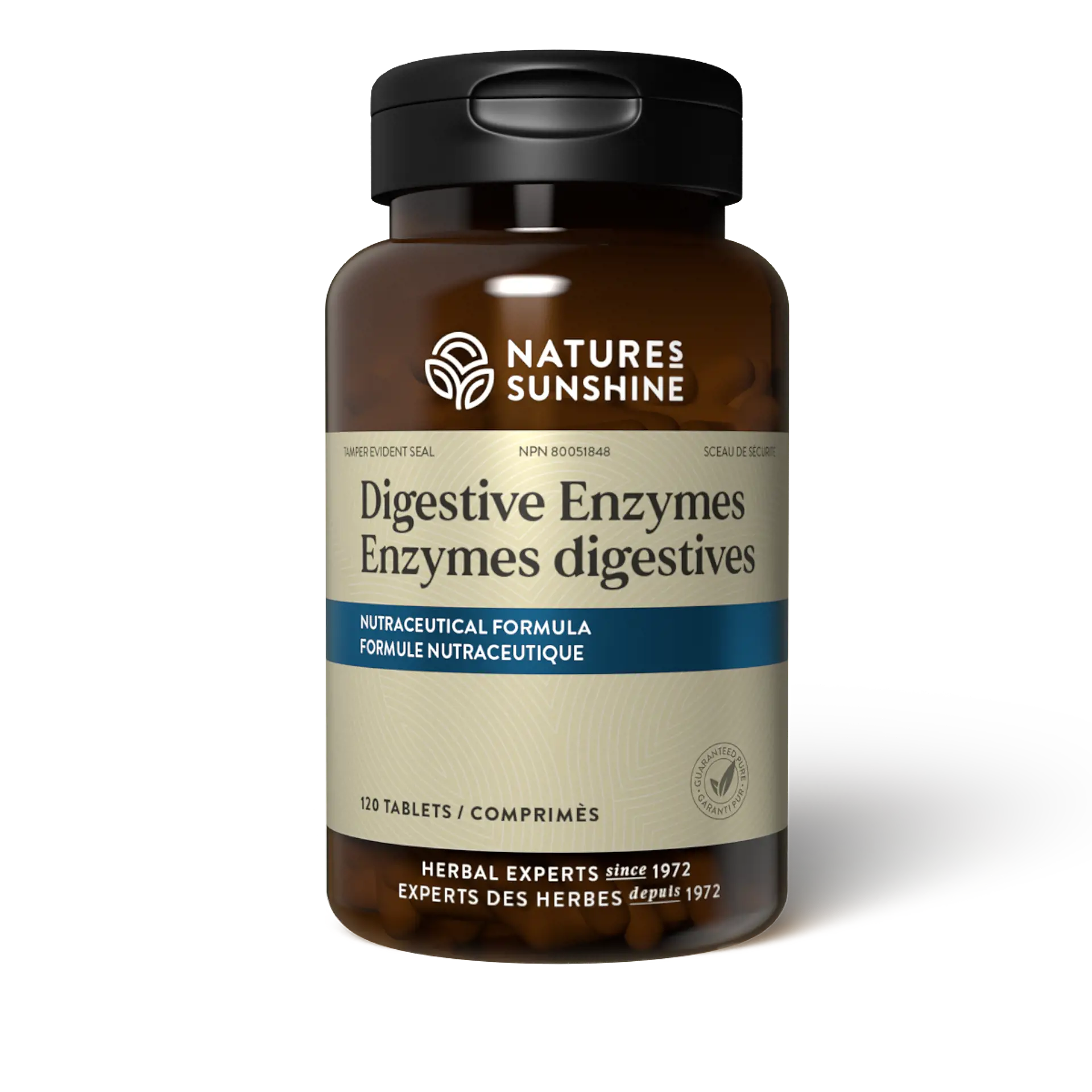 Nature's Sunshine Digestive Enzymes 120 Tablets