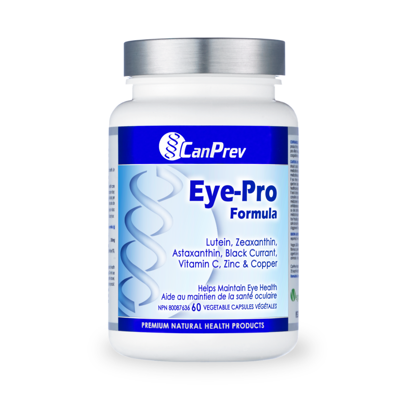 CanPrev EyePro Formula 60 Vegetarian Capsules — Inside U