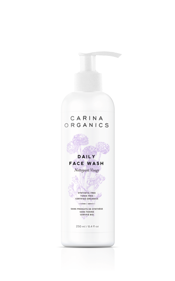 Carina Organics Unscented Face Wash 250ml