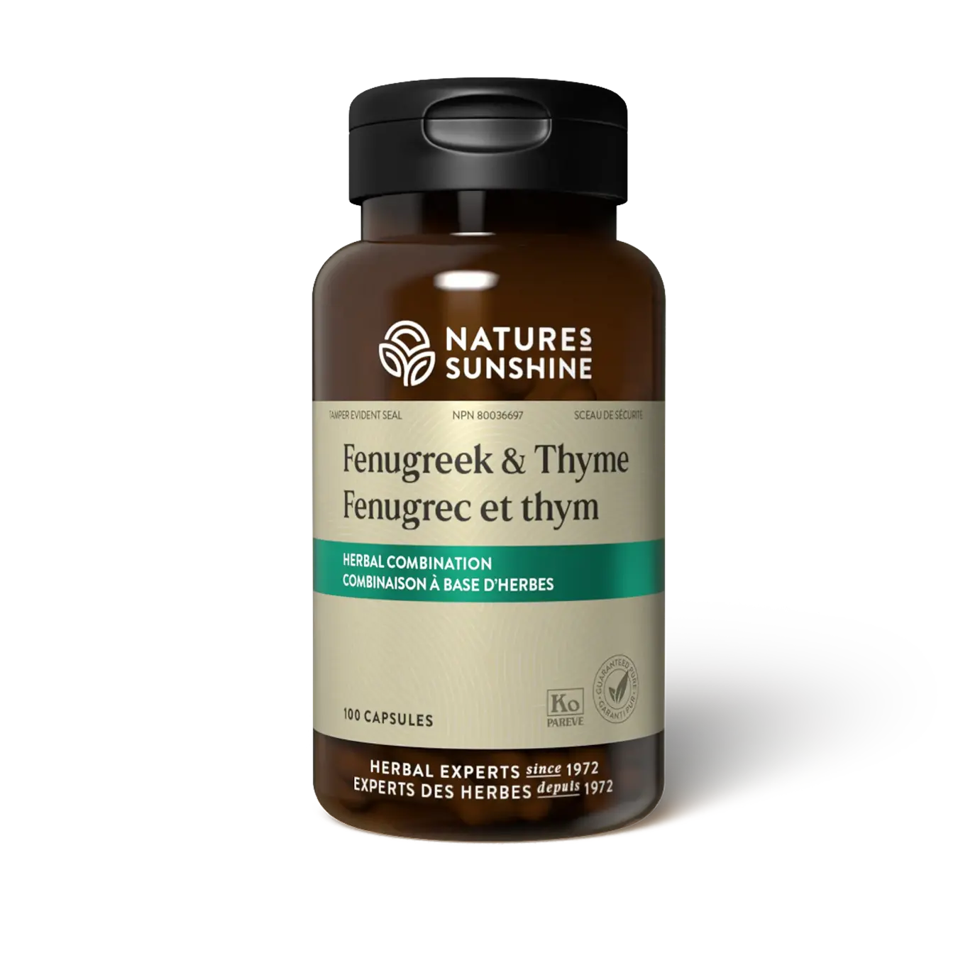 Nature's Sunshine Fenugreek & Thyme 100 Capsules