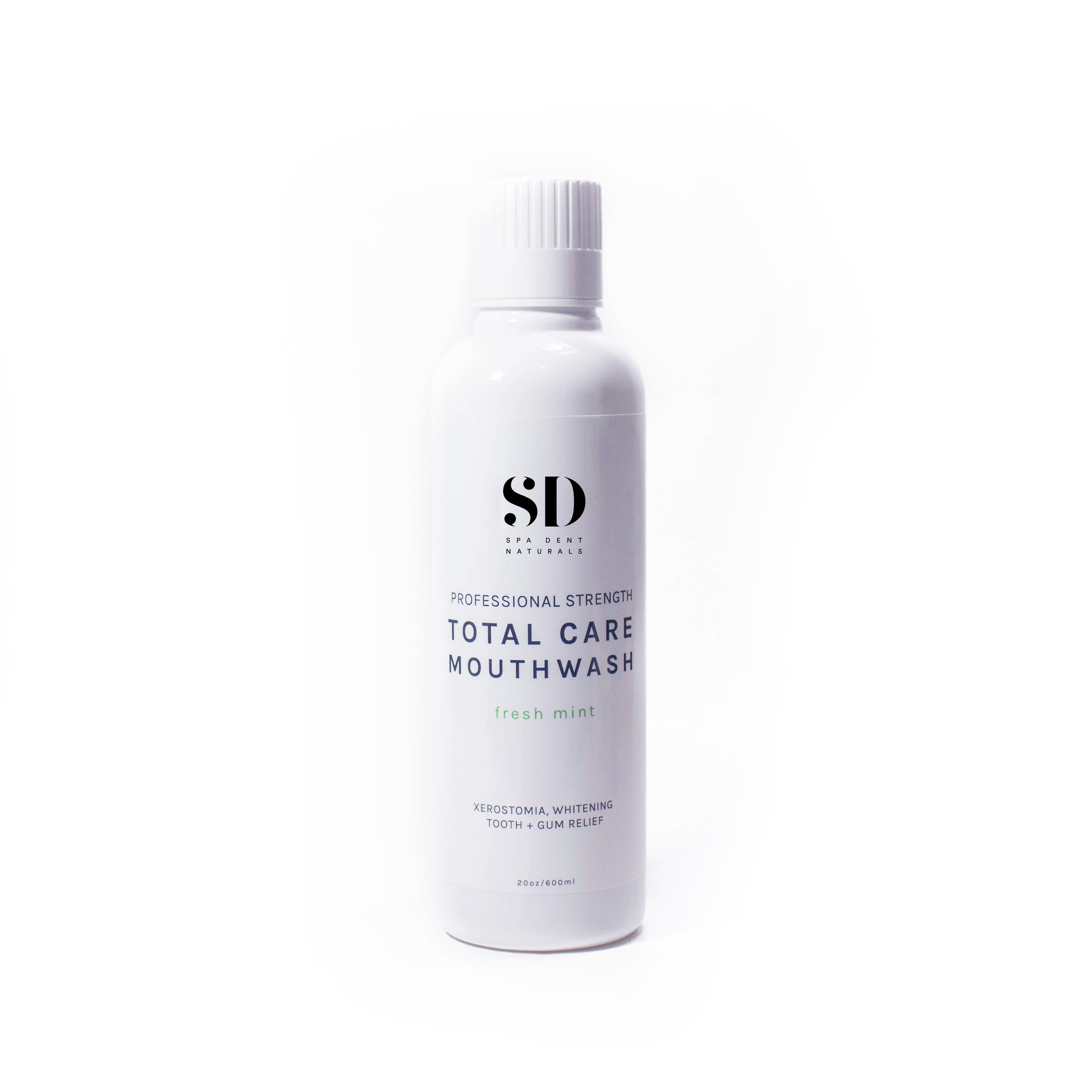 SD Naturals Professional Strength Whitening Mouthwash Fresh Mint 600ml