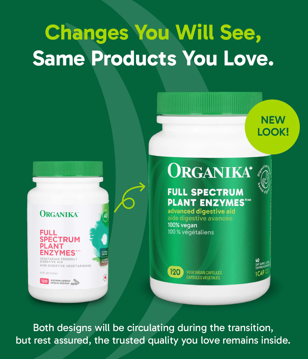 Organika Full Spectrum Plant Enzymes 120 Capsules