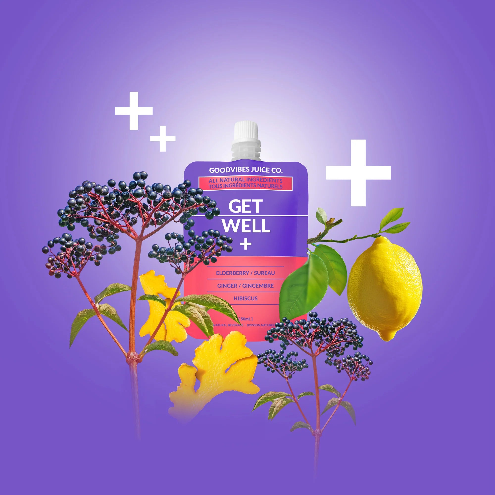 Goodvibes Juice Co. Get Well Pouch 50ml