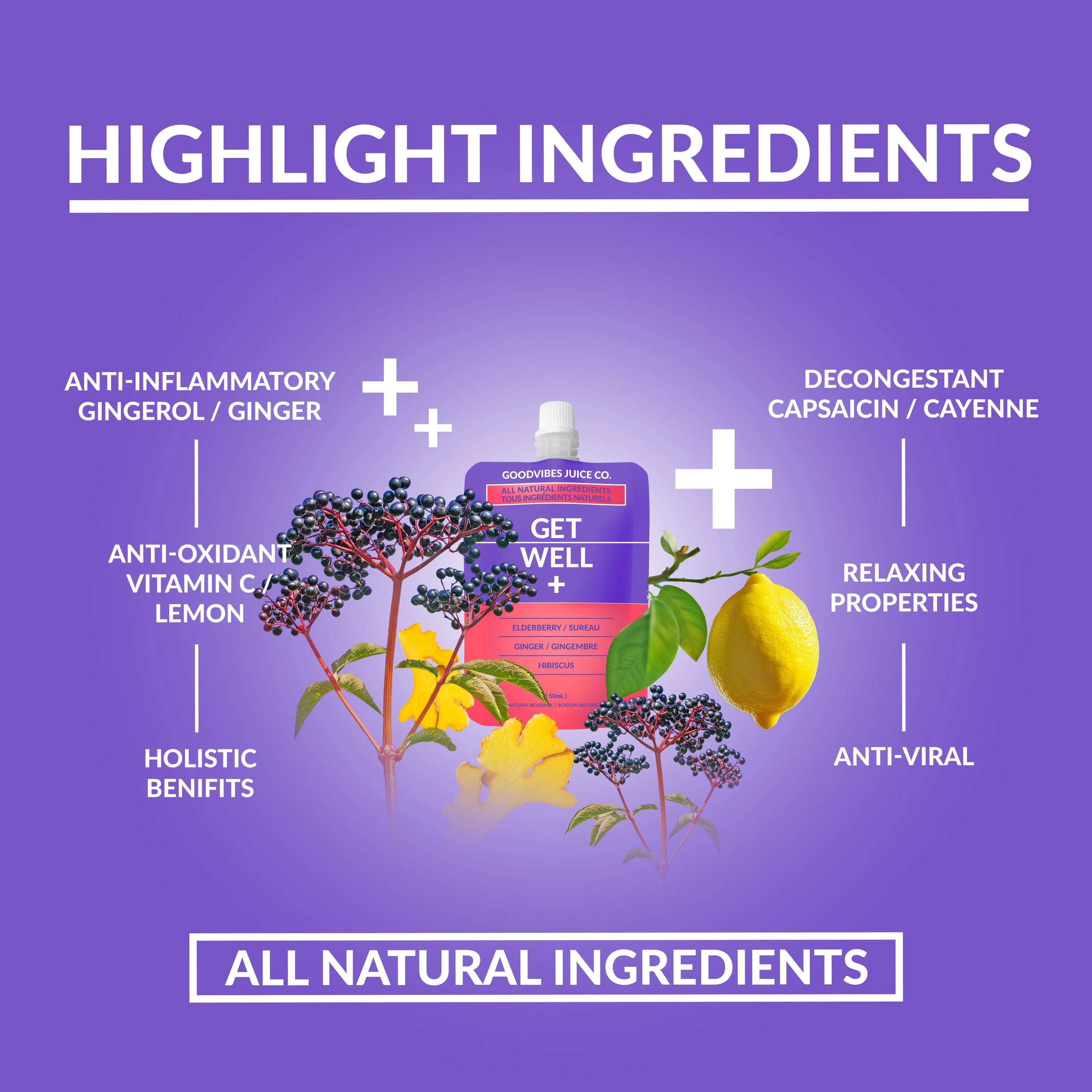 Goodvibes Juice Co. Get Well Pouch 50ml