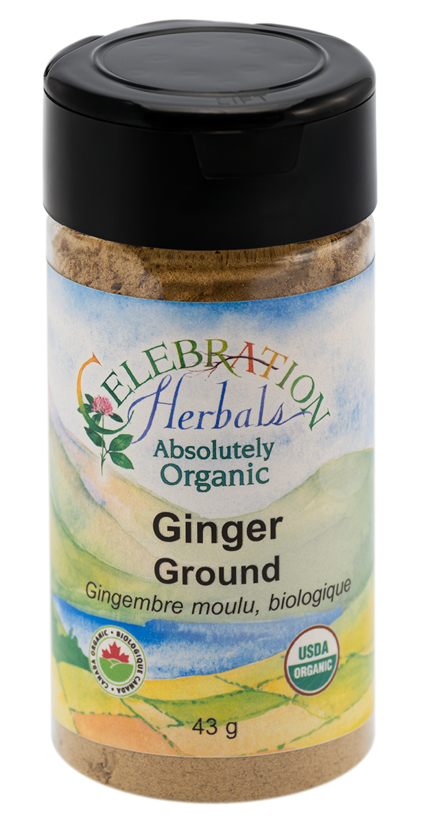 Celebration Herbals Ginger Root Ground Organic 43g