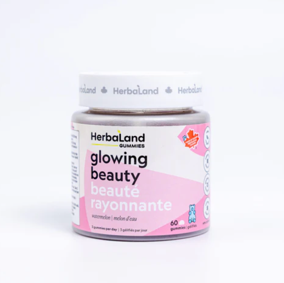 Herbaland Glowing Beauty 60 Watermelon Gummies