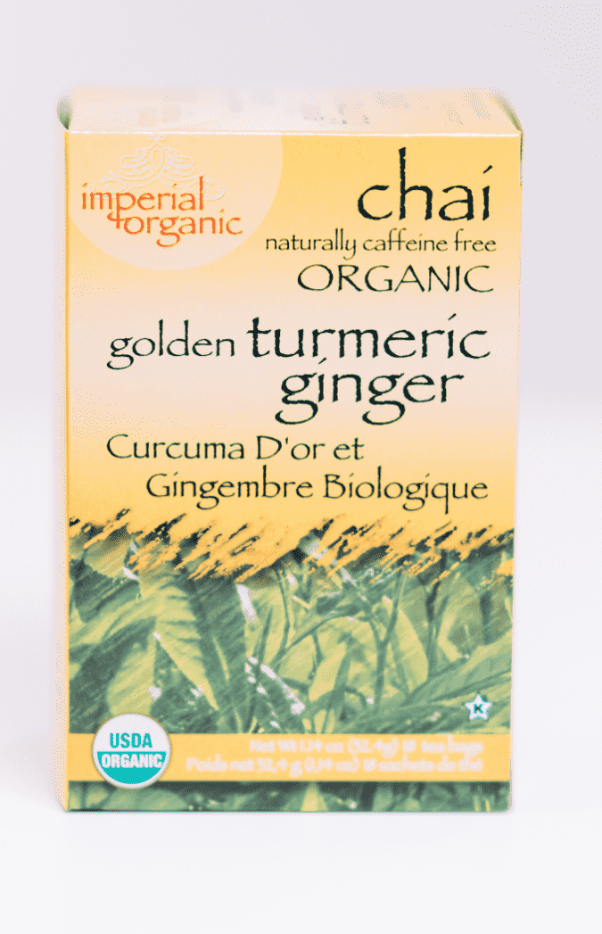 Uncle Lee's Organic Golden Turmeric Ginger 18 Tea Bags