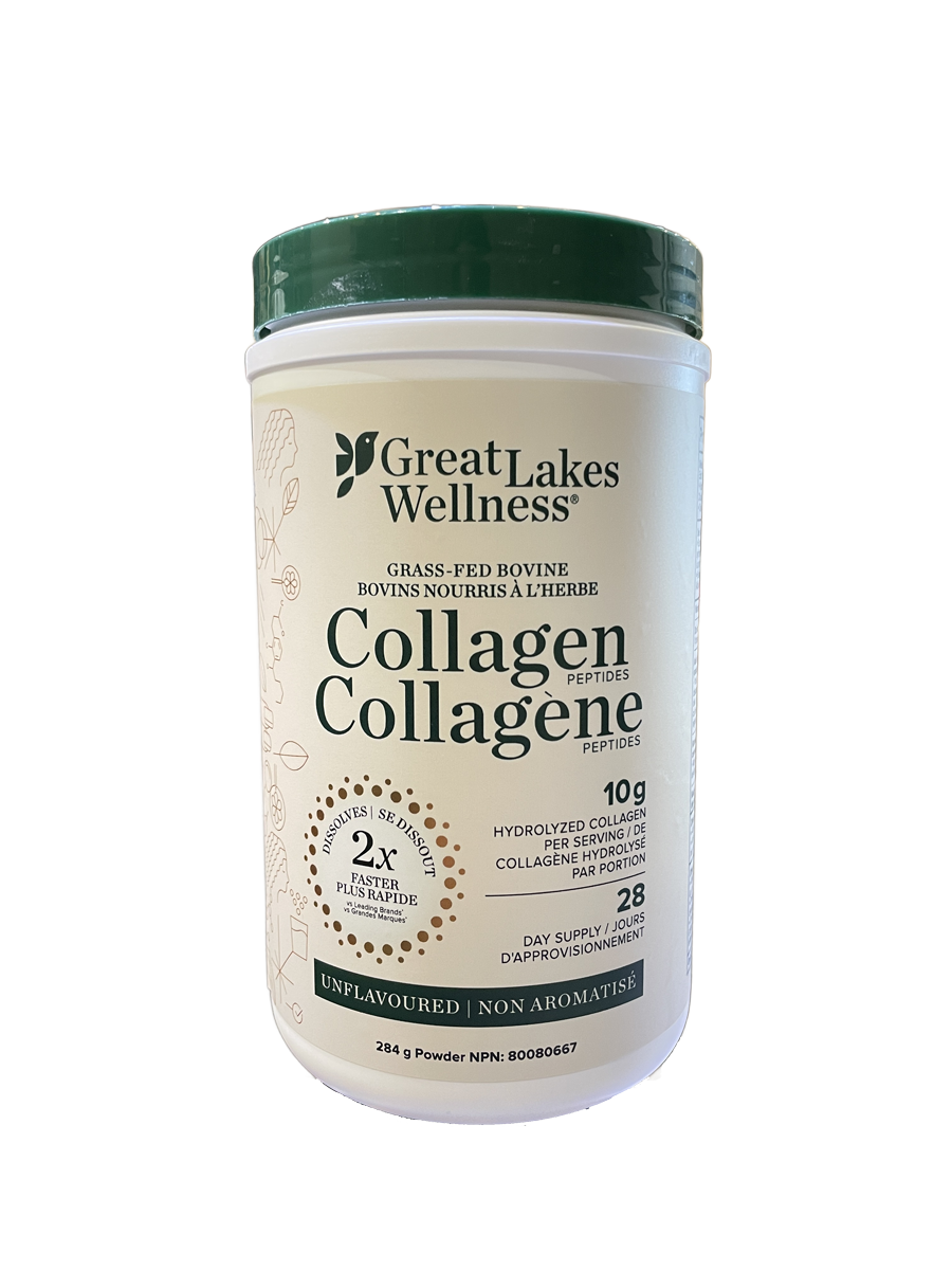 Great Lakes Wellness Grass-Fed Bovine Collagen Peptides 284g