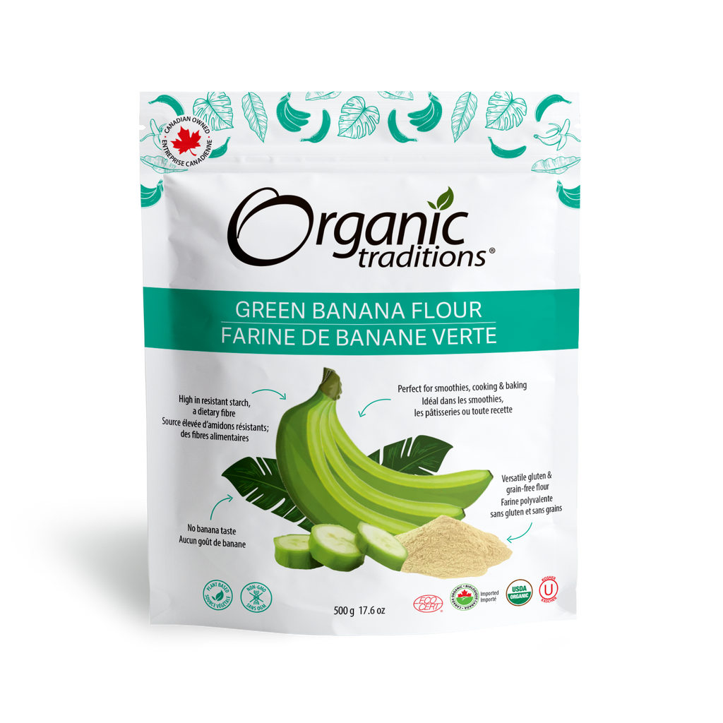 Organic Traditions Organic Green Banana Flour 500g