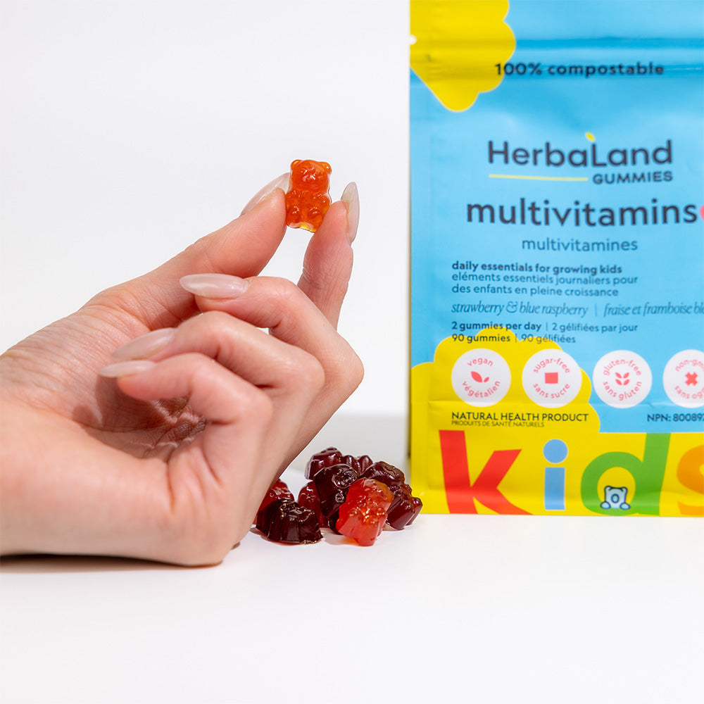 HerbaLand Multivitamin Gummies for Kids 90 Gummies