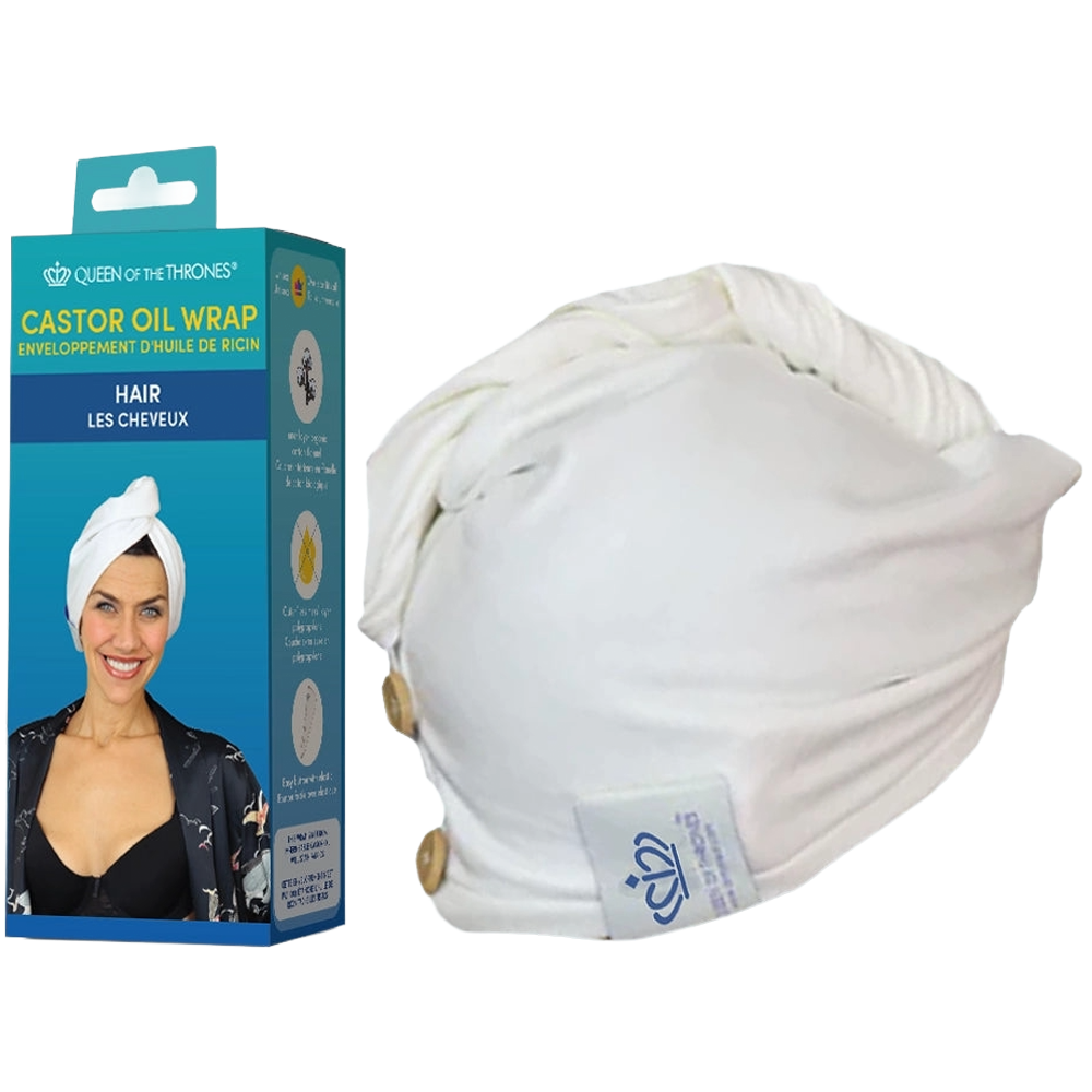 Queen of the Thrones Castor Oil  Beauty Hair Wrap