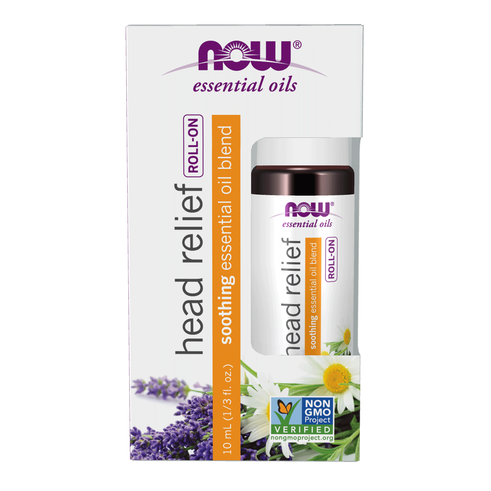 NOW Head Relief  Roll-On Soothing Essential Oil Blend 10ml