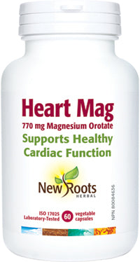 New Roots Heart Mag 60 Vegetarian Capsules
